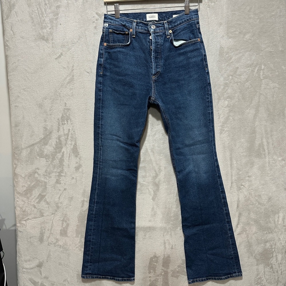 Citizens of Humanity Libby High Rise Bootcut Jeans Blue Denim Size 27 Premium